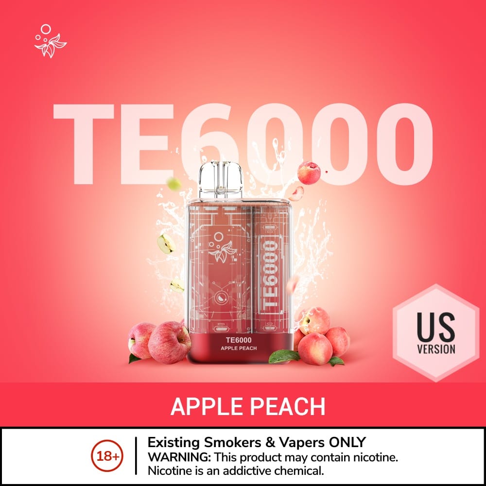 ELFBAR TE6000 Puffs USA Version Vape Pen Dubai