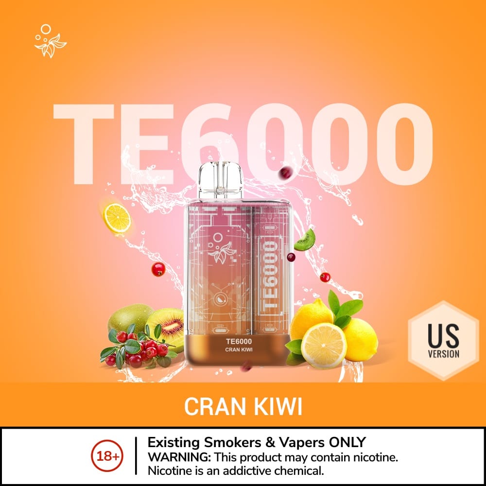 ELFBAR TE6000 Puffs USA Version Vape Pen Dubai