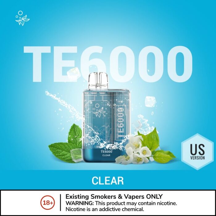 ELFBAR TE6000 Puffs USA Version Vape Pen Dubai