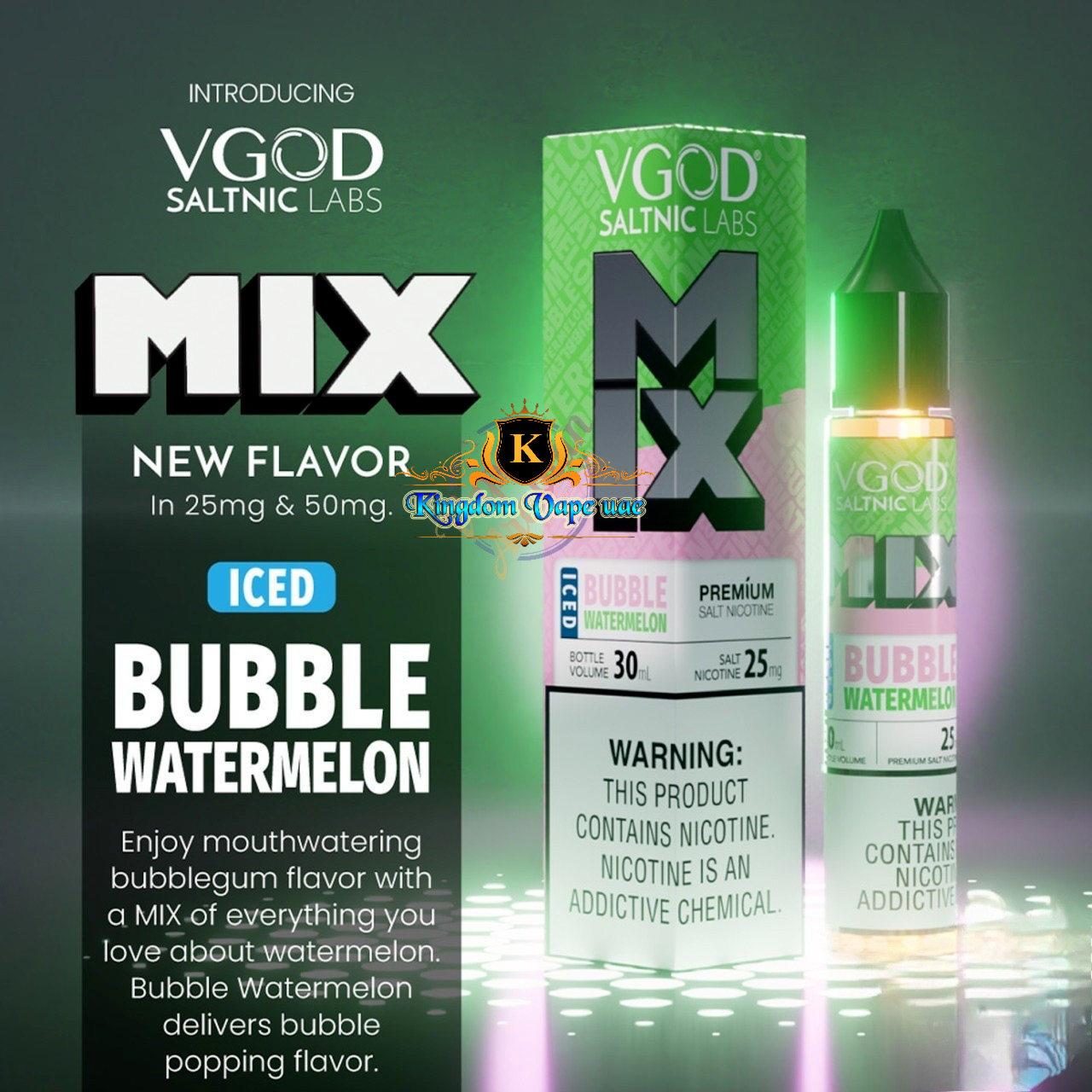 VGOD Iced Mix Series 30ml Saltnic 25mg/50mg Nicotine|