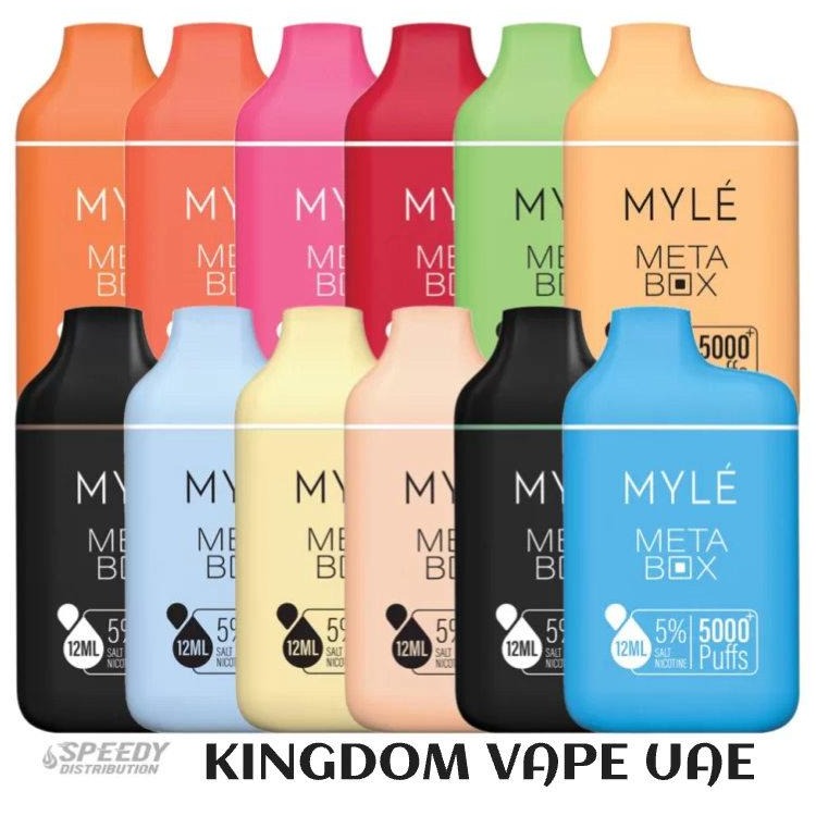 MYLE META BOX 5000 PUFFS| IN DUBAI UAE