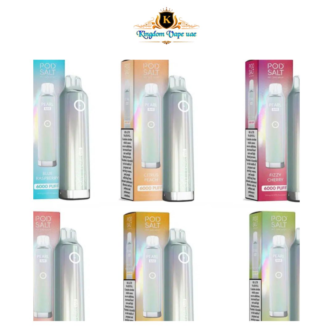 Pod Salt Pearl Bar 6000 Puffs Disposable Vape in Dubai UAE