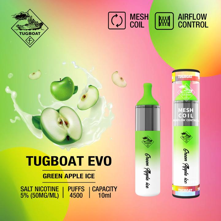 Tugboat Evo 4500 Puffs| Kingdom Vape