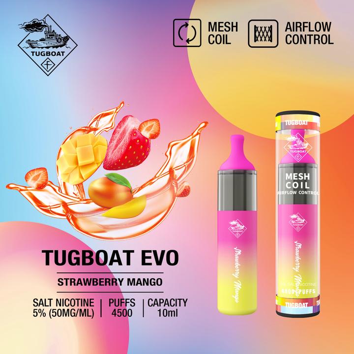 Tugboat Evo 4500 Puffs| Kingdom Vape