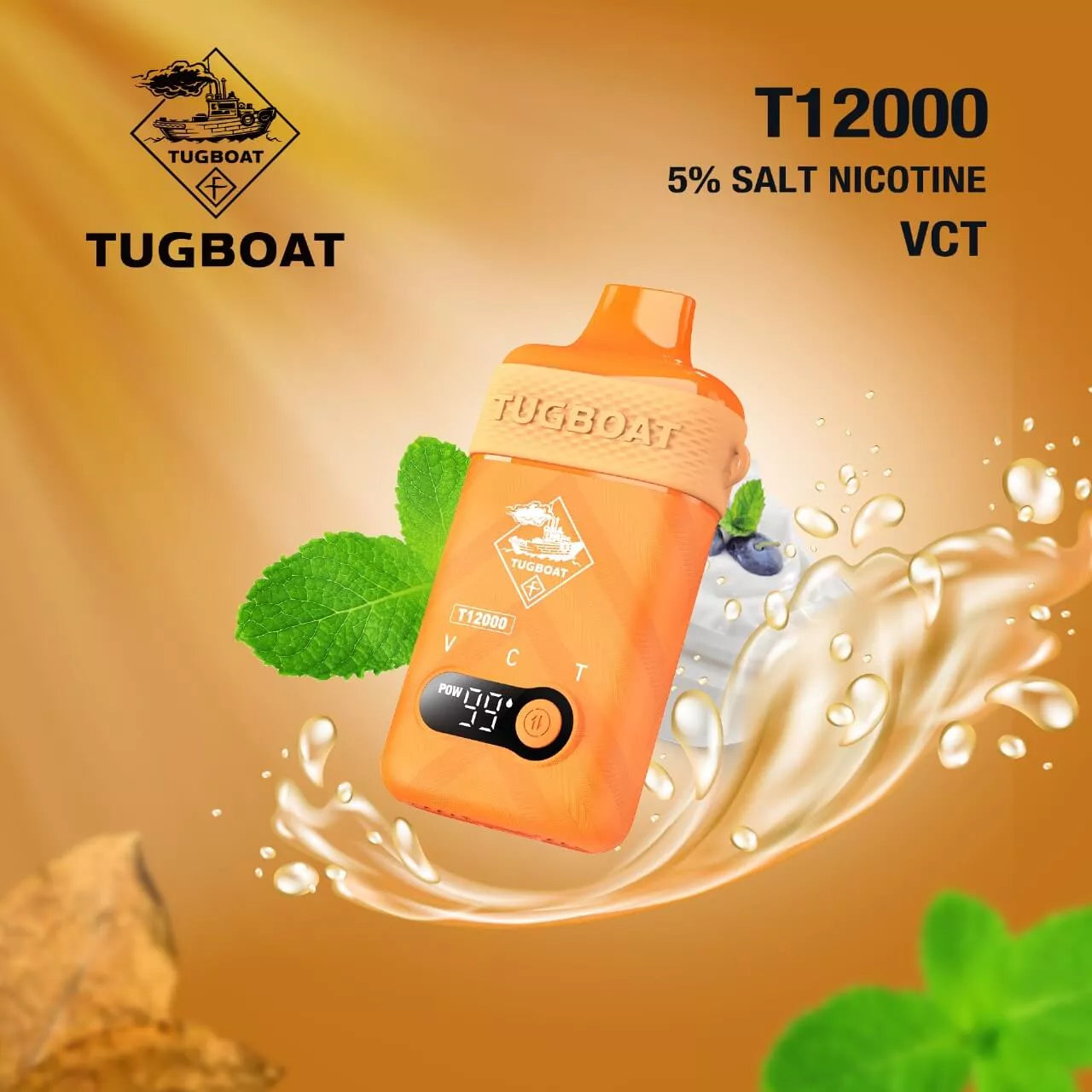 Tugboat T12000 Puffs Disposable Vape By Tugboat|Online Shop Dubai