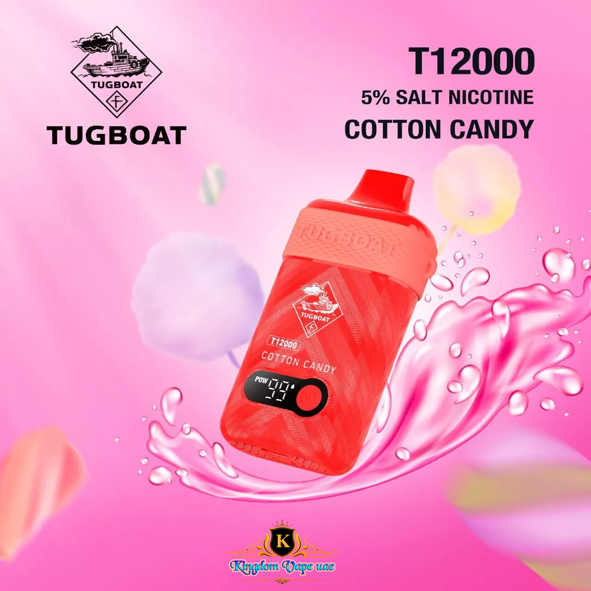 Best Tugboat T12000 Puffs Disposable Vape in UAE