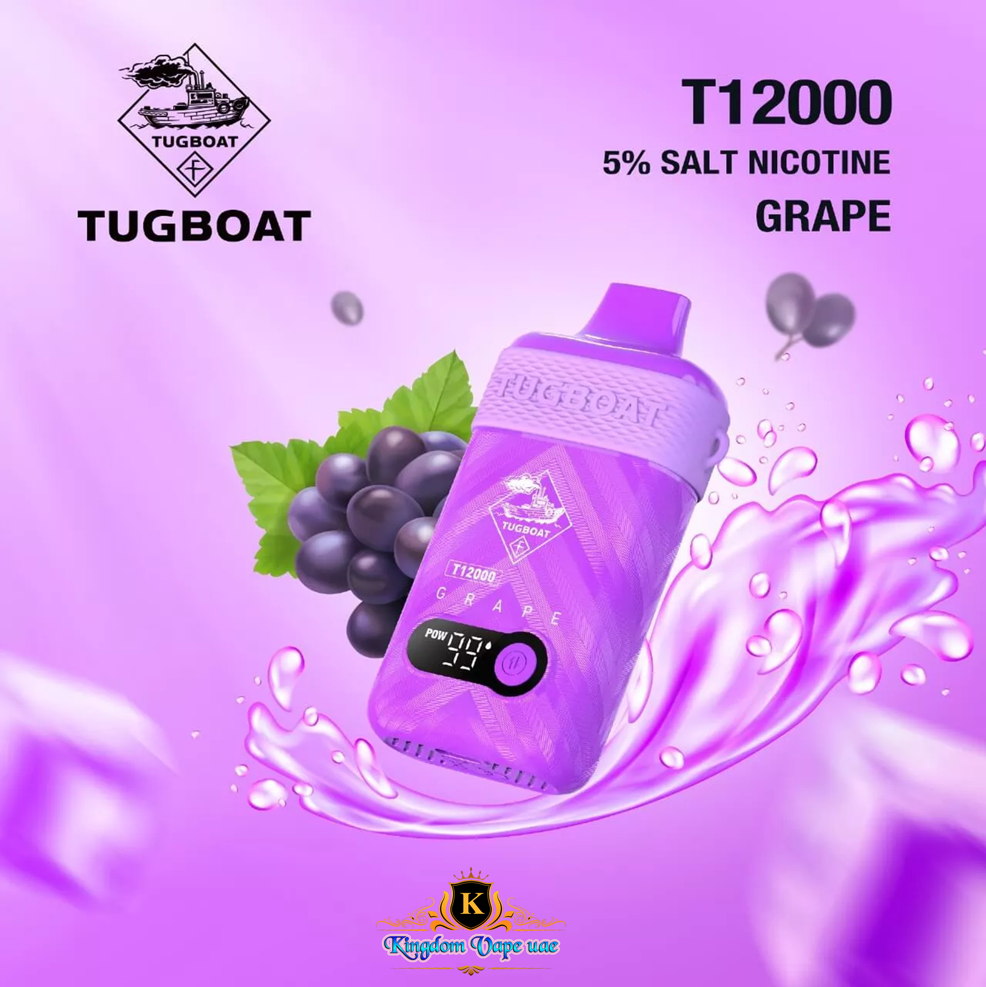 Best Tugboat T12000 Puffs Disposable Vape in UAE