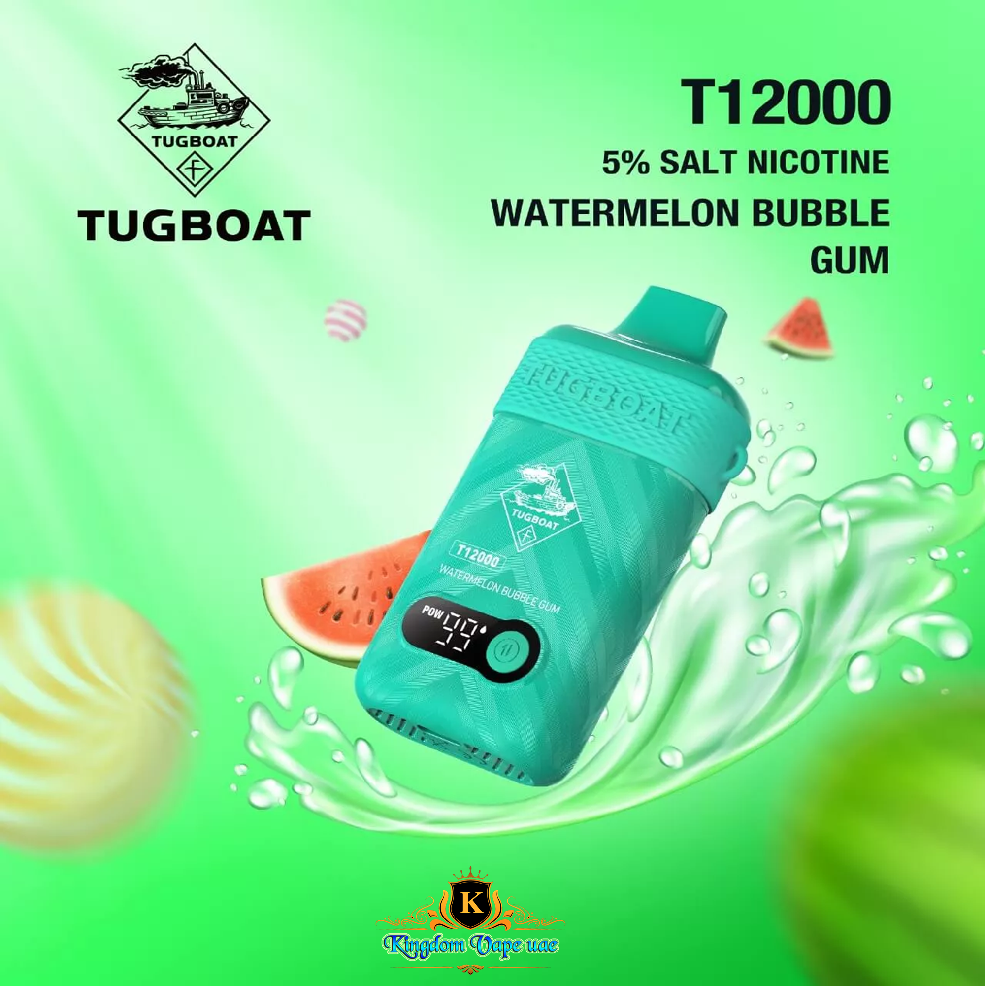 Best Tugboat T12000 Puffs Disposable Vape in UAE