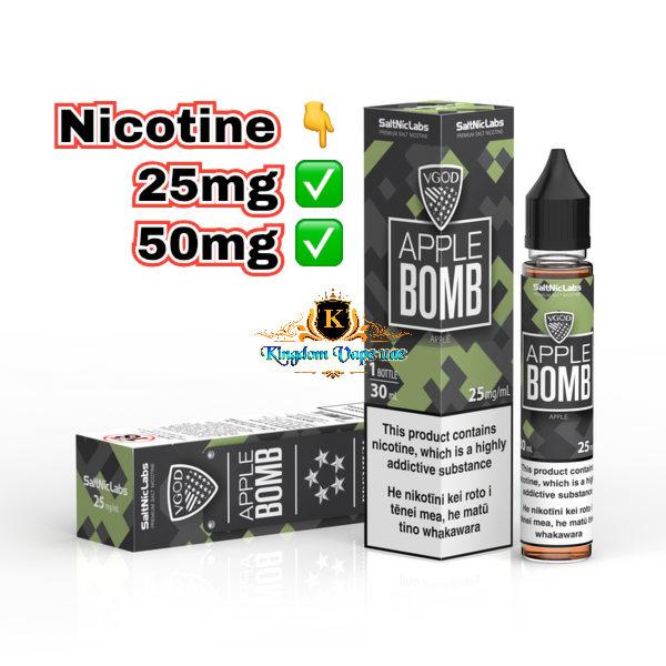 VGOD 30ml Apple Bomb Saltnic|