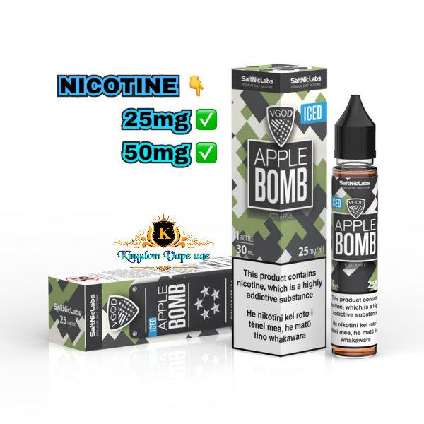 VGOD 30ml Apple Bomb Ice Saltnic|