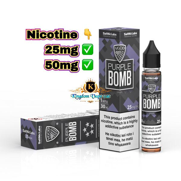 VGOD 30ml Purple Bomb Saltnic|