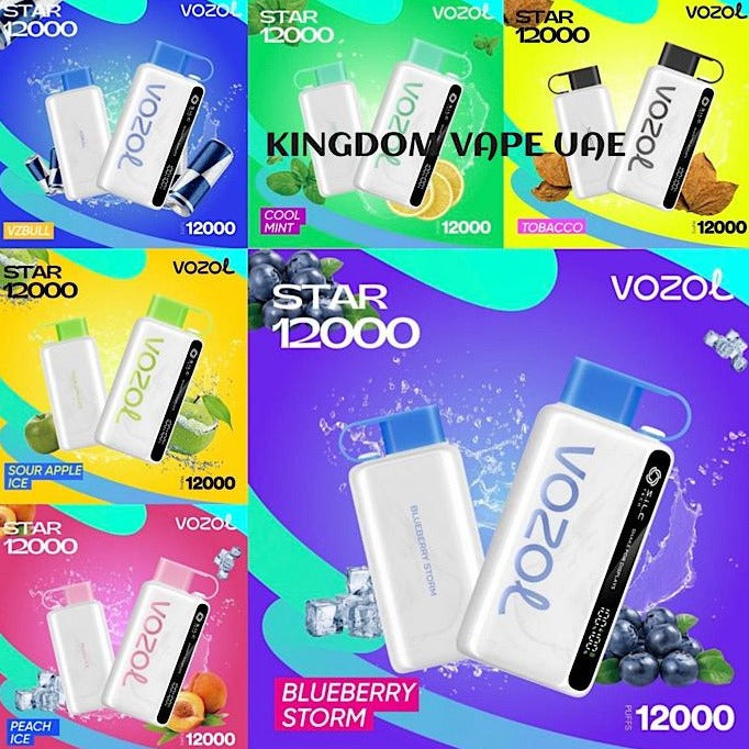 NEW VOZOL STAR 12000 Puffs (50MG NICOTINE) NEW VOZOL STAR 12000 Puffs (50MG NICOTINE)