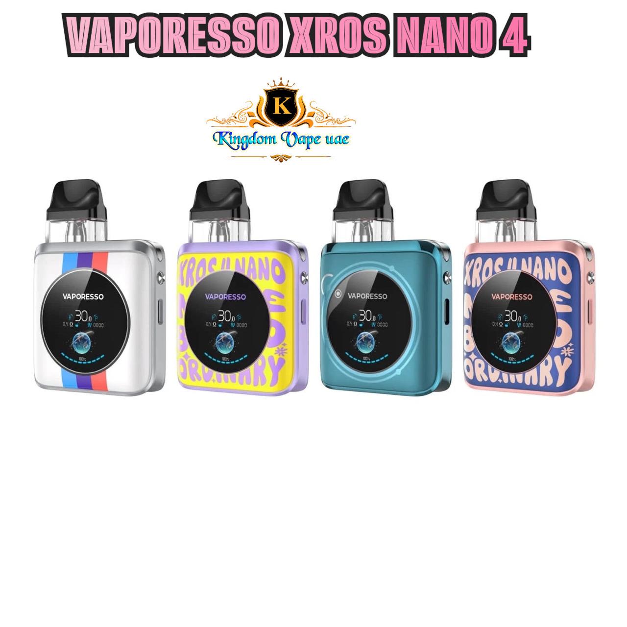 Vaporesso XROS 4 Nano Pod System Kit In Dubai Shop|