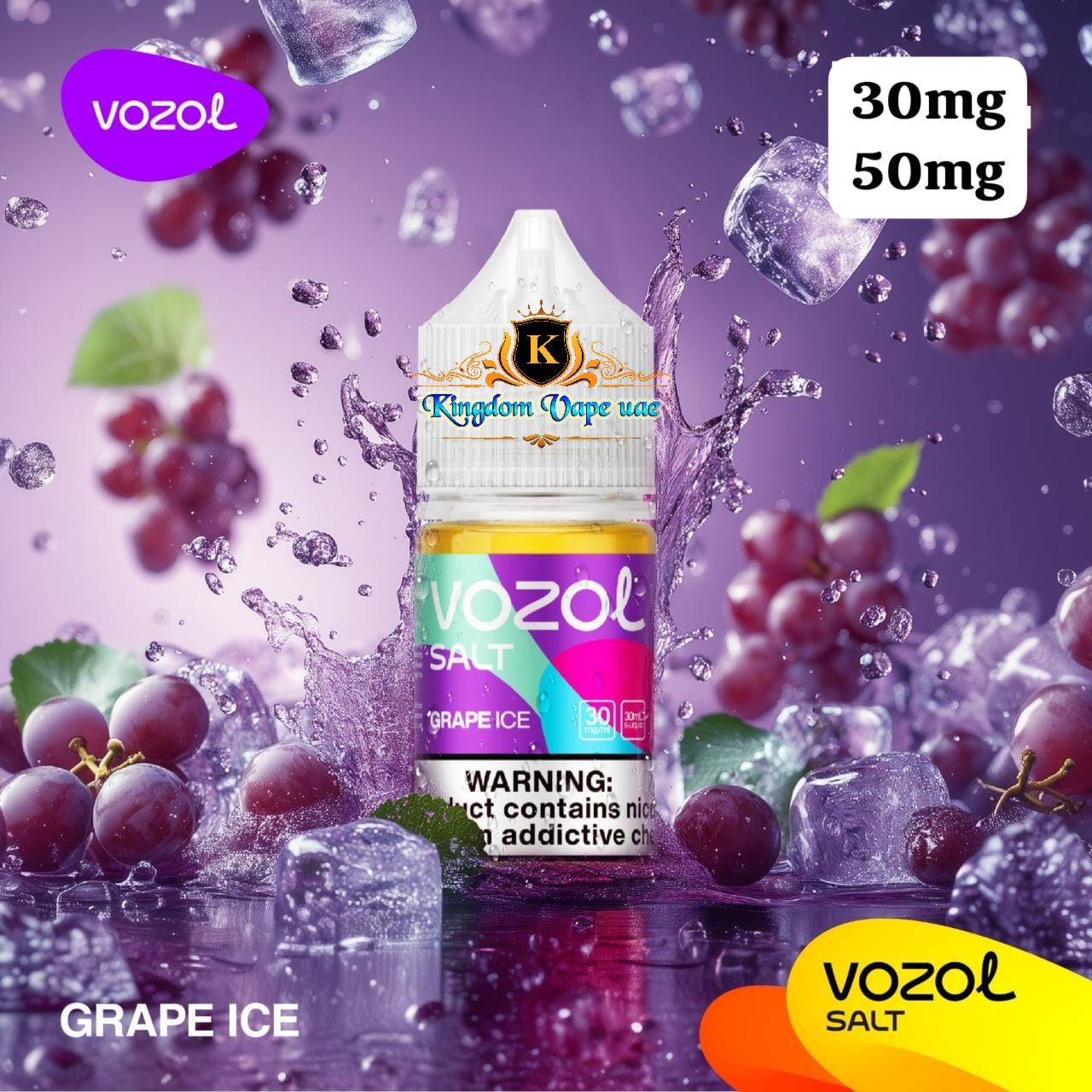 VOZOL Salt Nicotine 30mg/50mg| Bottol Size 30ml