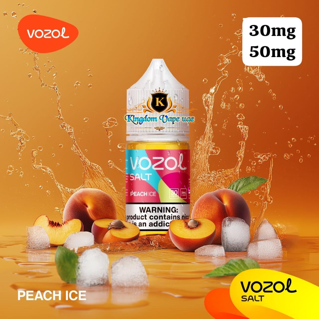 VOZOL Salt Nicotine 30mg/50mg| Bottol Size 30ml