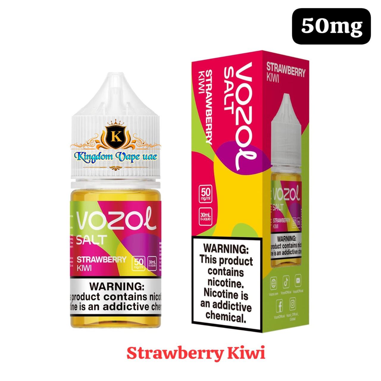 VOZOL Salt Nicotine 30mg/50mg| Bottol Size 30ml