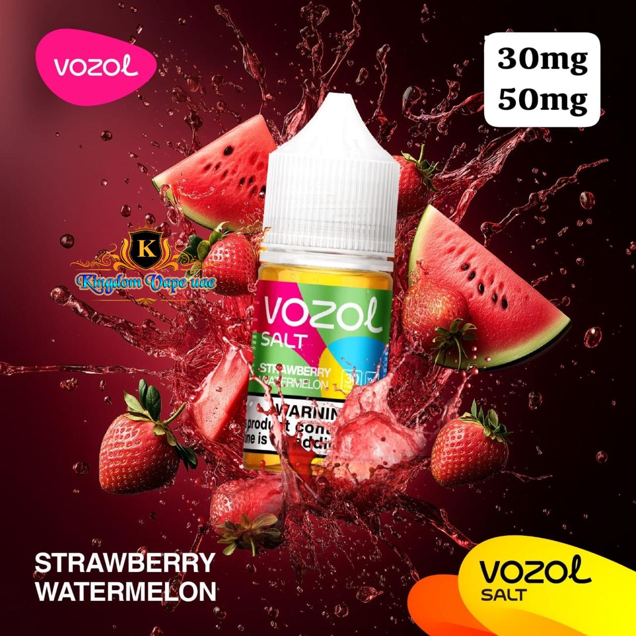 VOZOL Salt Nicotine 30mg/50mg| Bottol Size 30ml