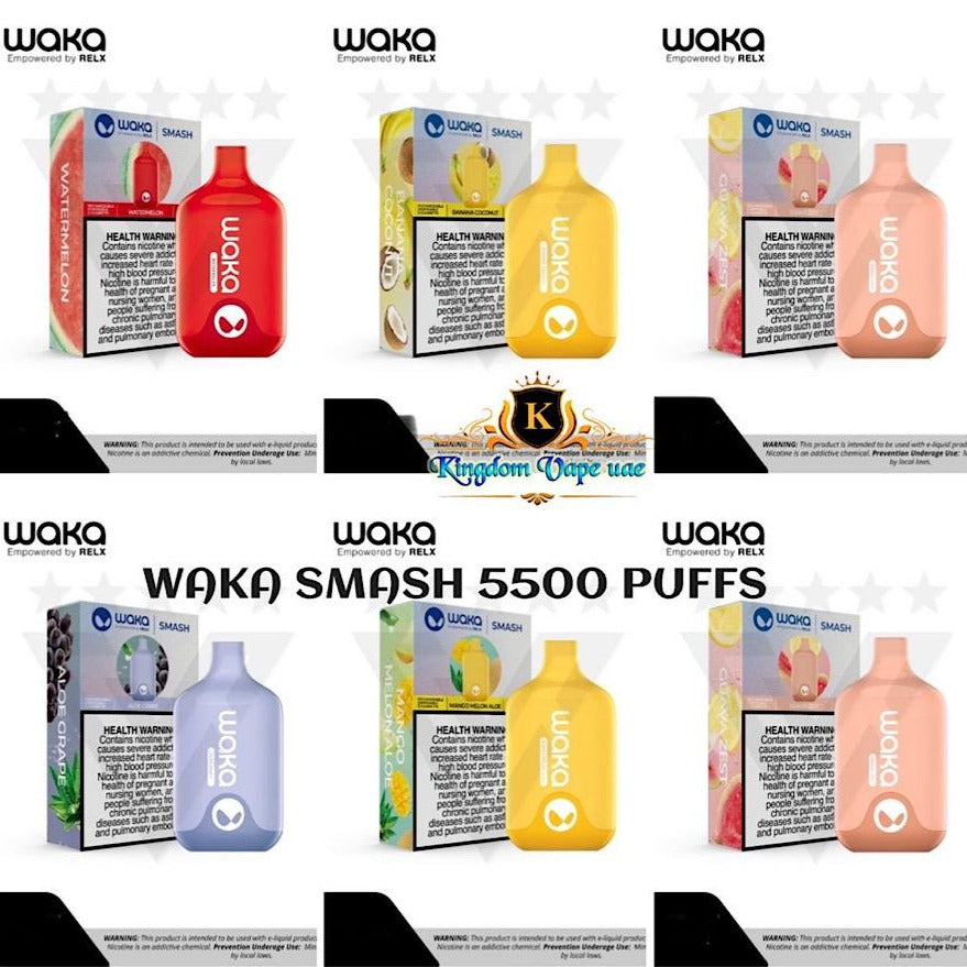 Waka Disposable Vape - Kingdom Vape UAE Waka Disposable Vape - Kingdom Vape UAE