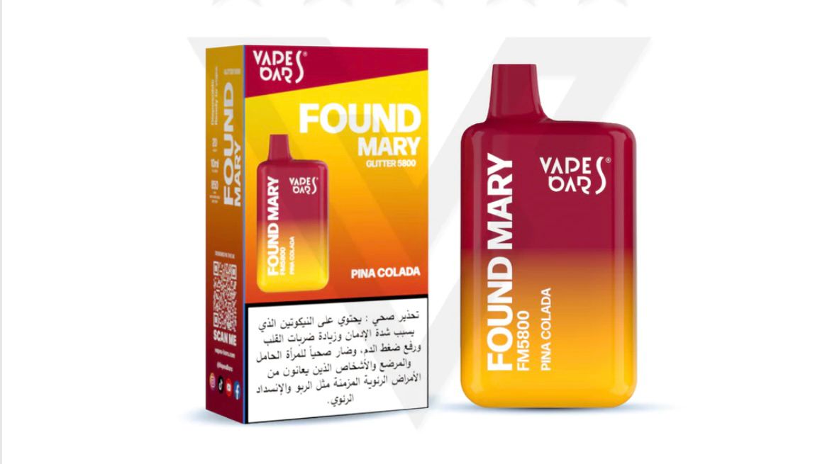 BUY VAPE BAR FOUND MARY 5800 PUFF 20MG NICOTINE KIT