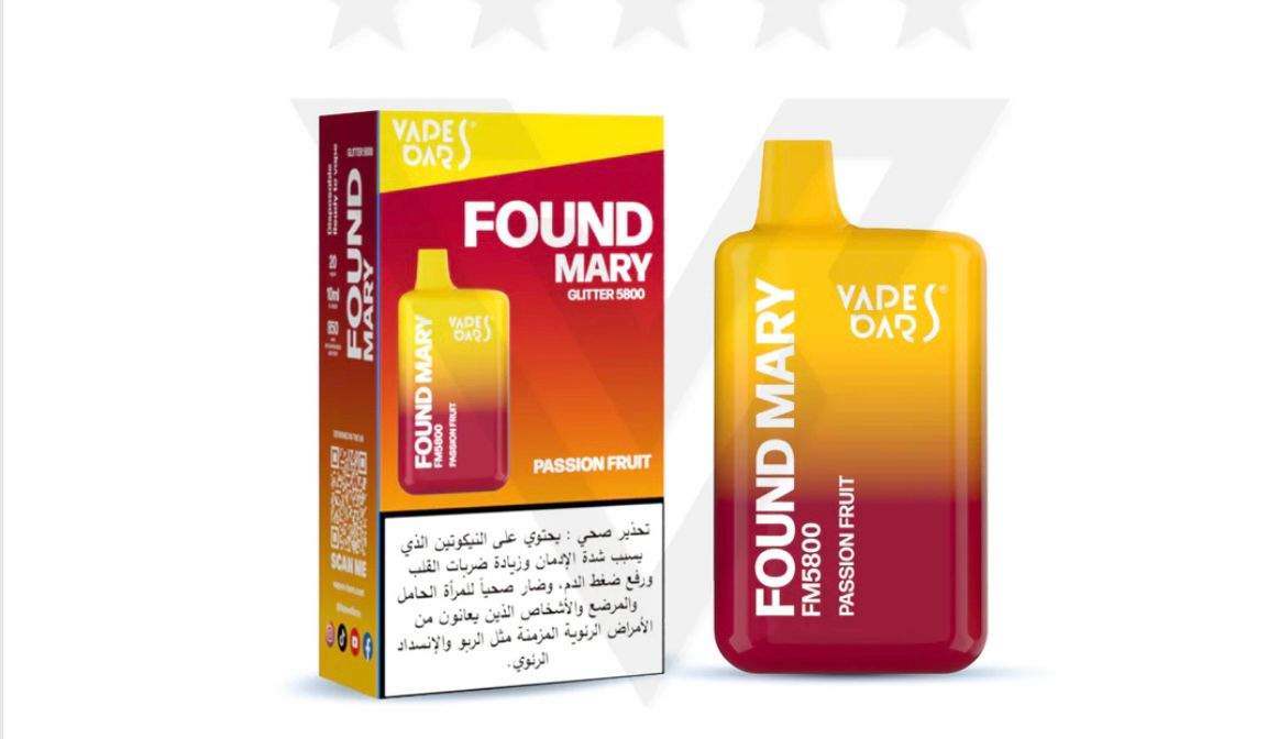 BUY VAPE BAR FOUND MARY 5800 PUFF 20MG NICOTINE KIT