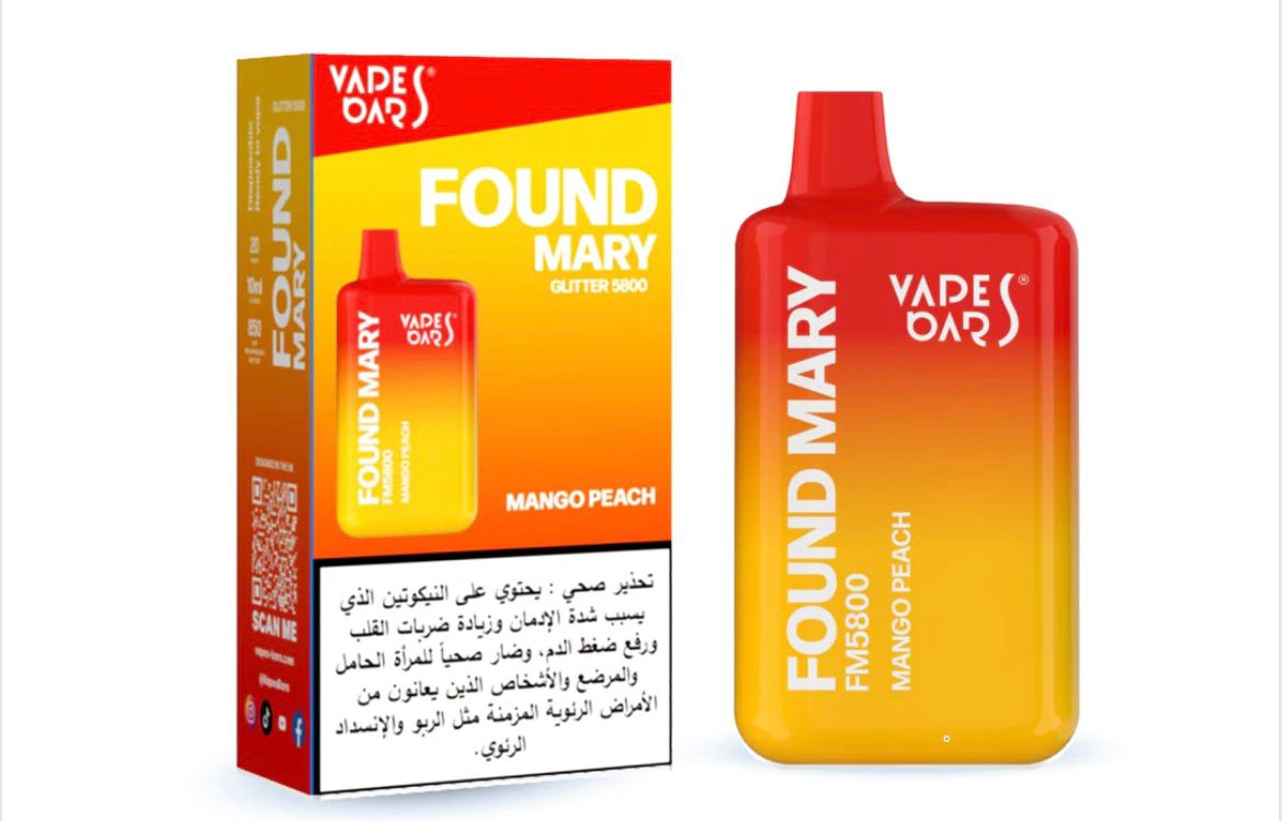 BUY VAPE BAR FOUND MARY 5800 PUFF 20MG NICOTINE KIT