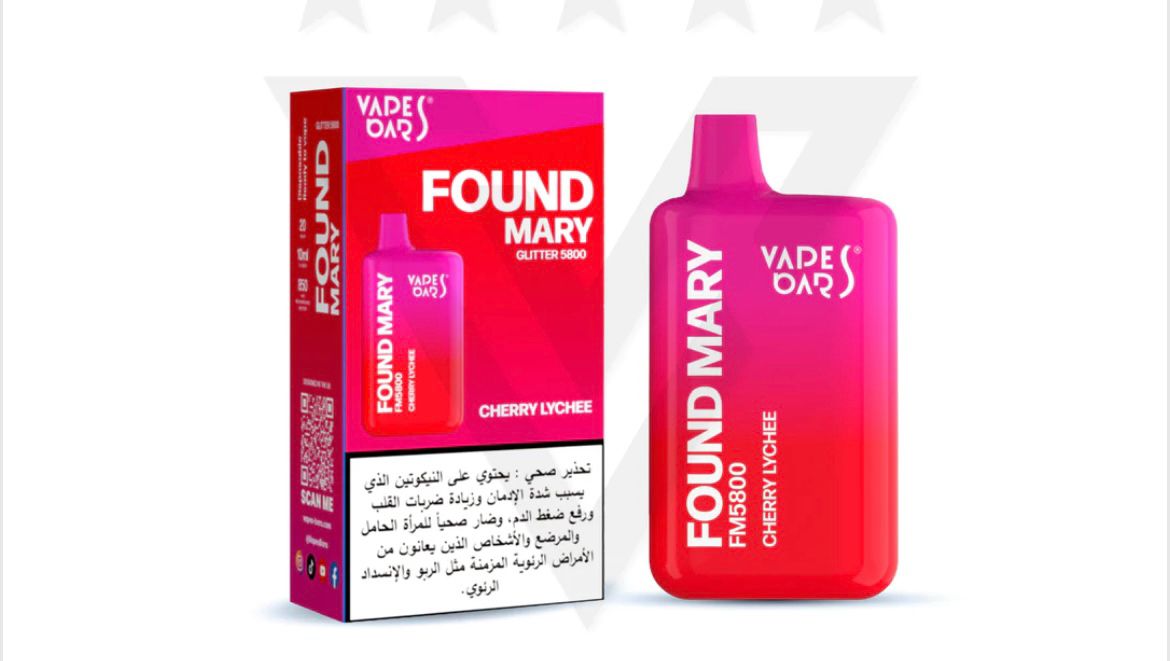 BUY VAPE BAR FOUND MARY 5800 PUFF 20MG NICOTINE KIT