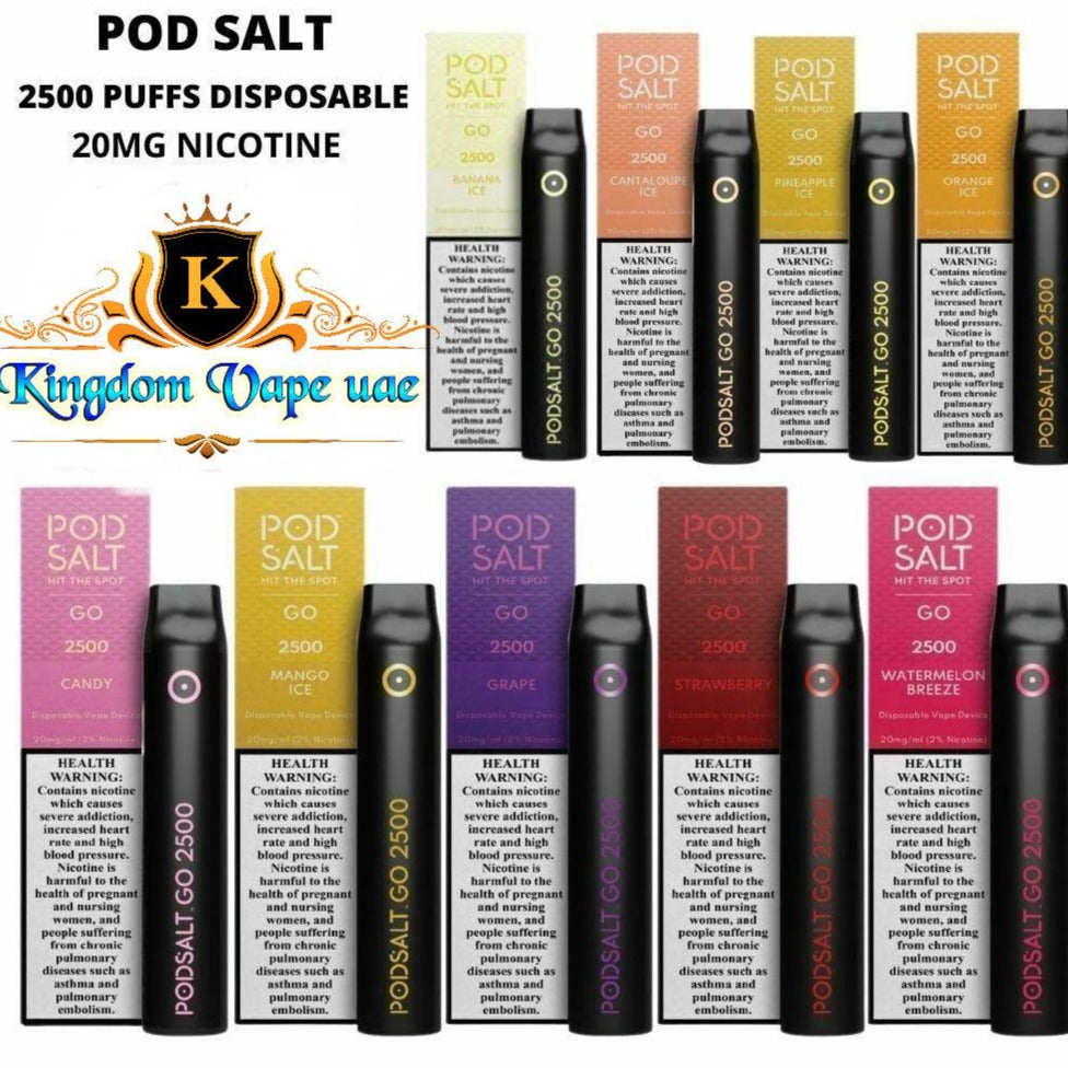 POD SALT GO 2500 PUFFS