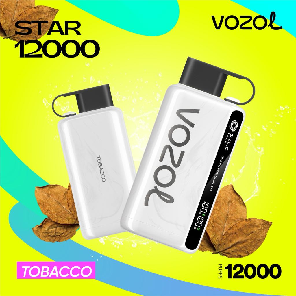 NEW VOZOL STAR 12000 Puffs (50MG NICOTINE) NEW VOZOL STAR 12000 Puffs (50MG NICOTINE)