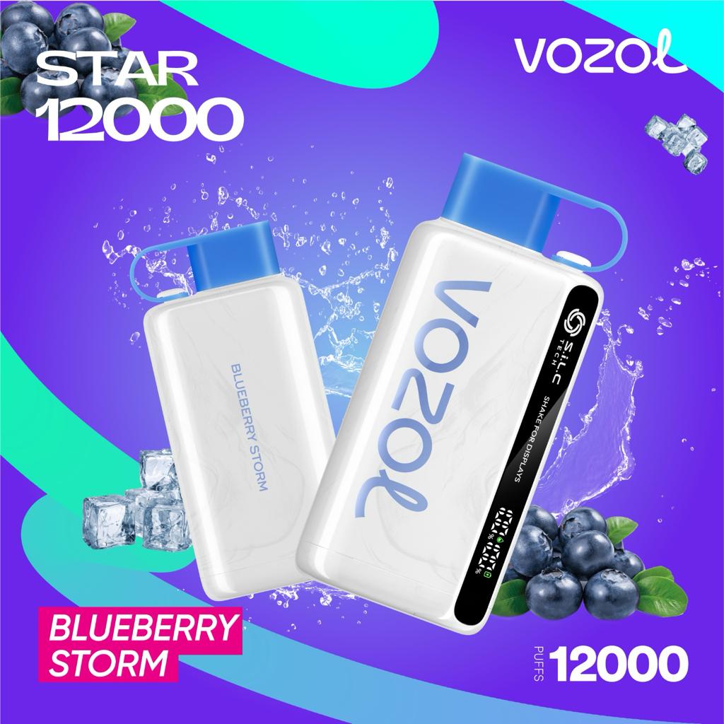 NEW VOZOL STAR 12000 Puffs (50MG NICOTINE) NEW VOZOL STAR 12000 Puffs (50MG NICOTINE)