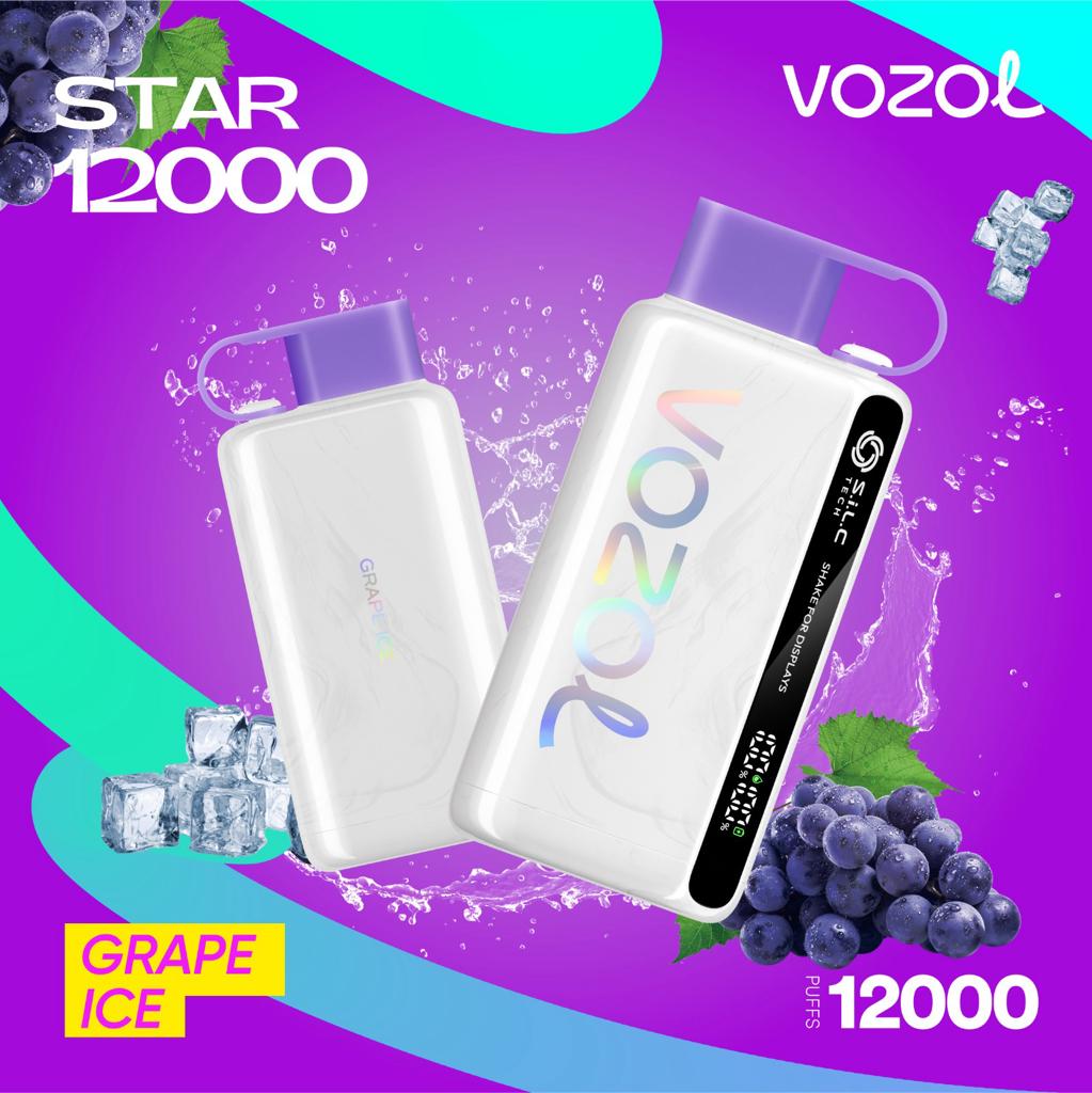 NEW VOZOL STAR 12000 Puffs (50MG NICOTINE) NEW VOZOL STAR 12000 Puffs (50MG NICOTINE)