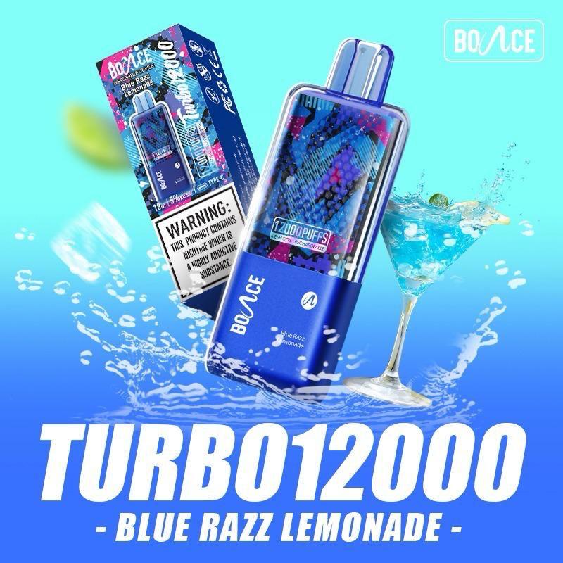 BOUNCE TURBO 12000 PUFFS DISPOSABLE VAPE 5% NICOTINE