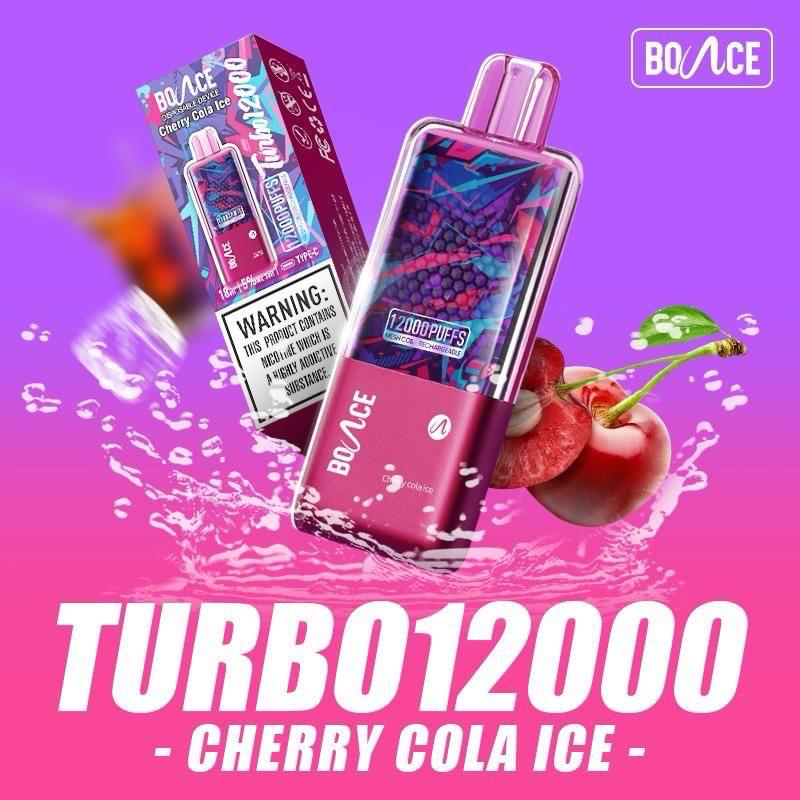 BOUNCE TURBO 12000 PUFFS DISPOSABLE VAPE 5% NICOTINE