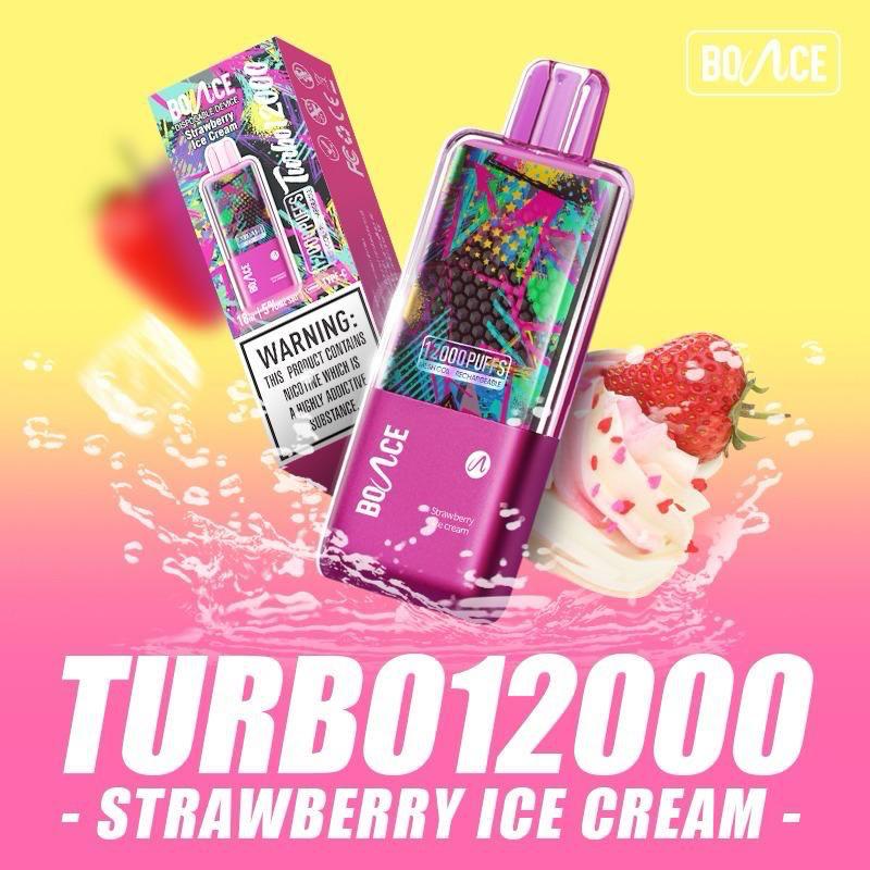 BOUNCE TURBO 12000 PUFFS DISPOSABLE VAPE 5% NICOTINE