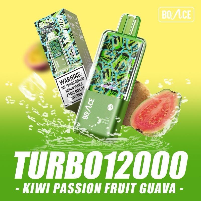 BOUNCE TURBO 12000 PUFFS DISPOSABLE VAPE 5% NICOTINE