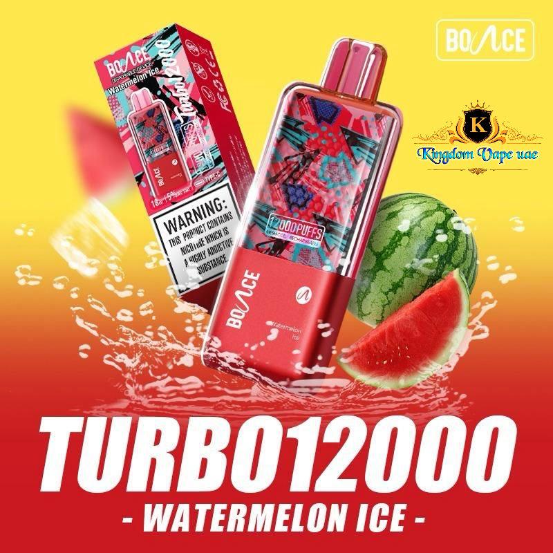 BOUNCE TURBO 12000 PUFFS DISPOSABLE VAPE 5% NICOTINE