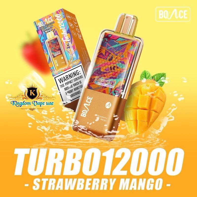 BOUNCE TURBO 12000 PUFFS DISPOSABLE VAPE 5% NICOTINE