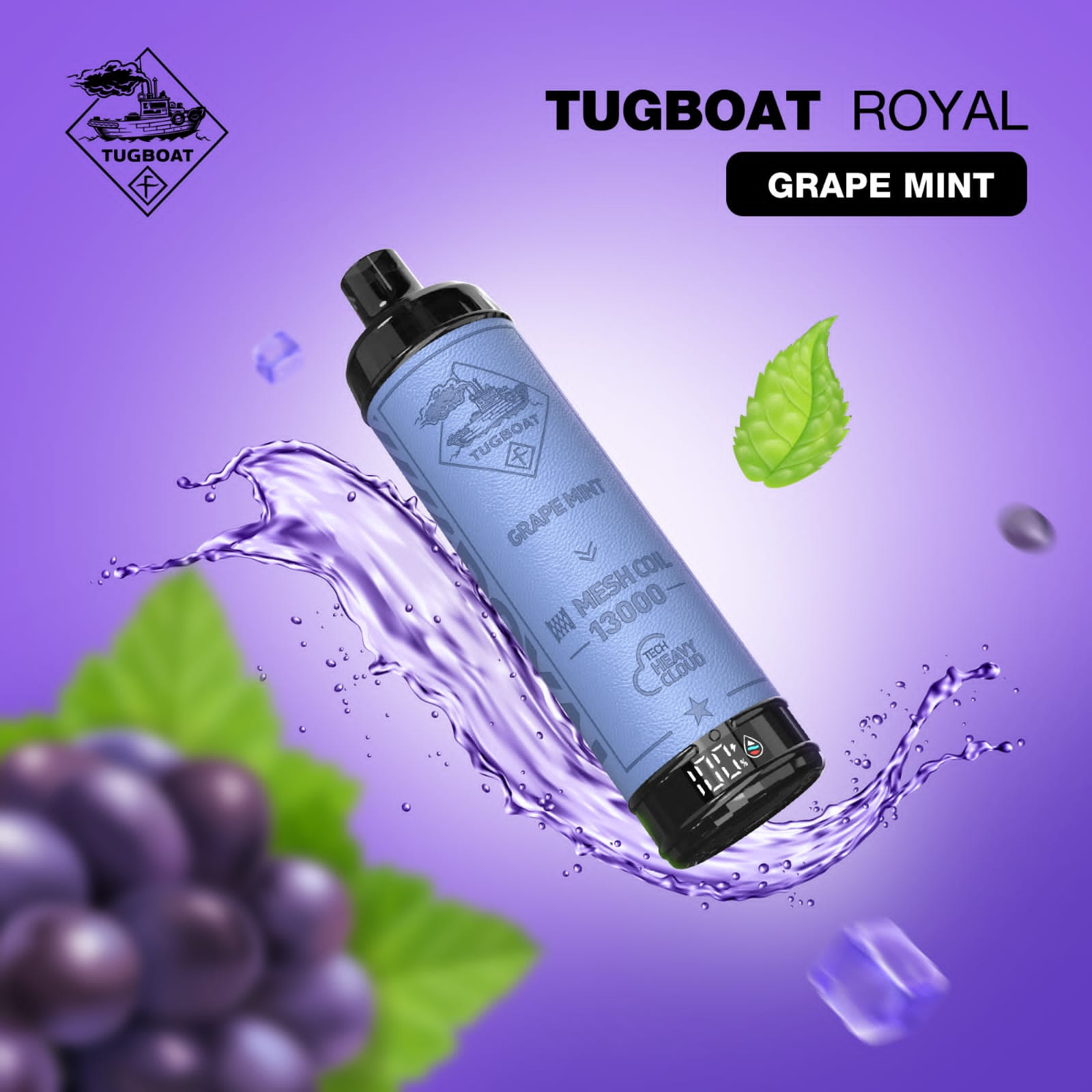 New Tugboat Royal 13000 Puffs Disposable Vape