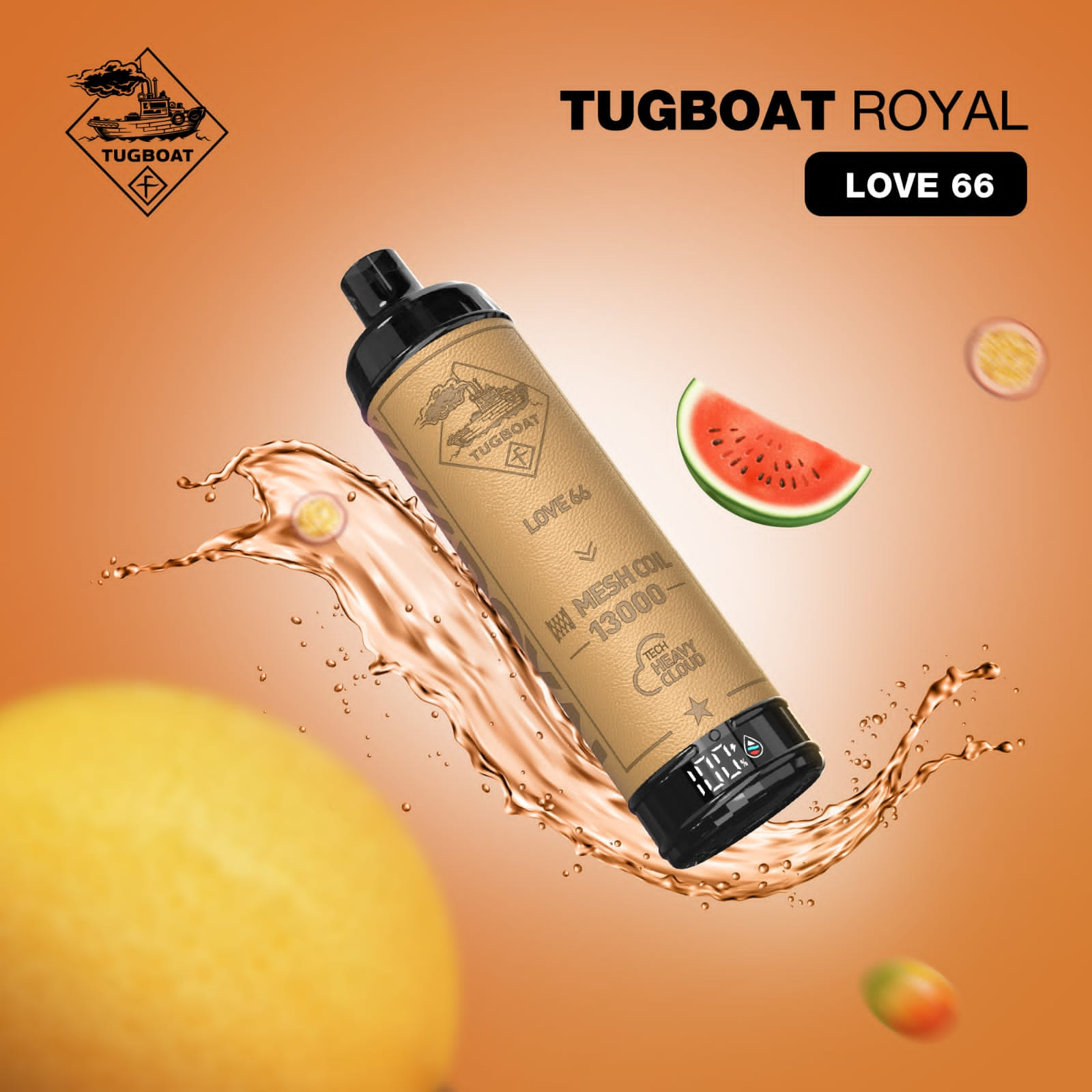 New Tugboat Royal 13000 Puffs Disposable Vape