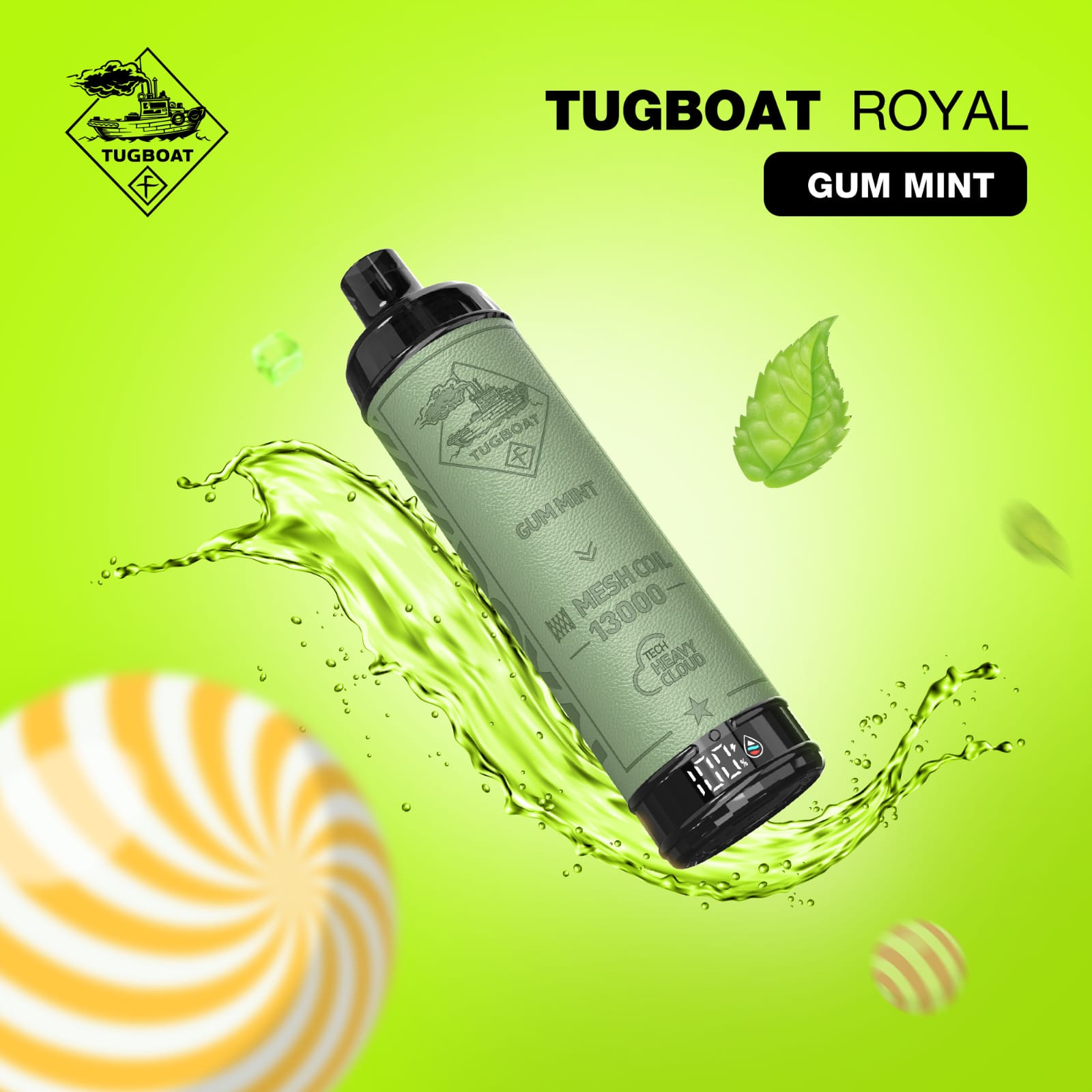 New Tugboat Royal 13000 Puffs Disposable Vape