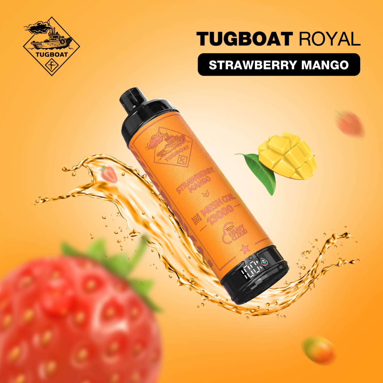 New Tugboat Royal 13000 Puffs Disposable Vape