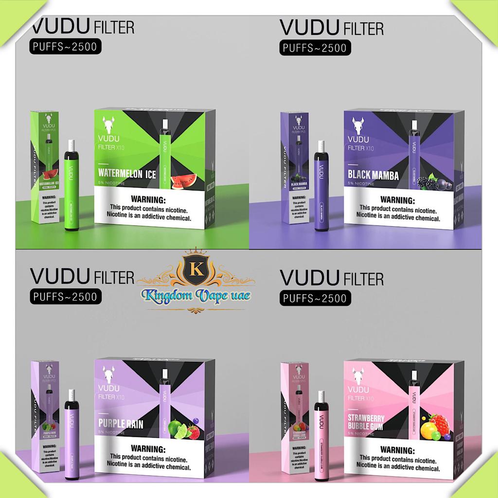 VUDU Filter 2500 PUFFS DISPOSABLE PEN! VUDU Filter 2500 PUFFS DISPOSABLE PEN!