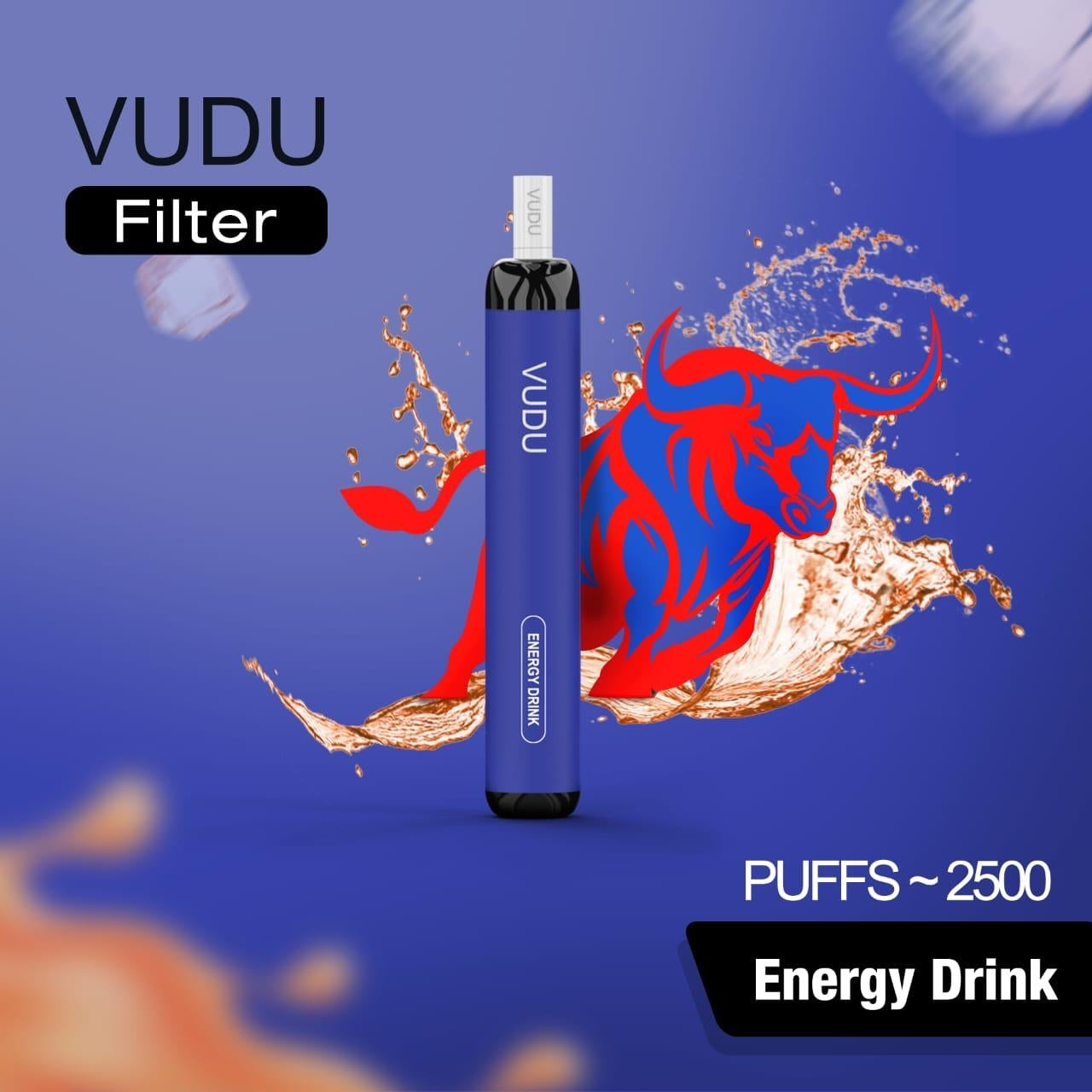 VUDU Filter 2500 PUFFS DISPOSABLE PEN!