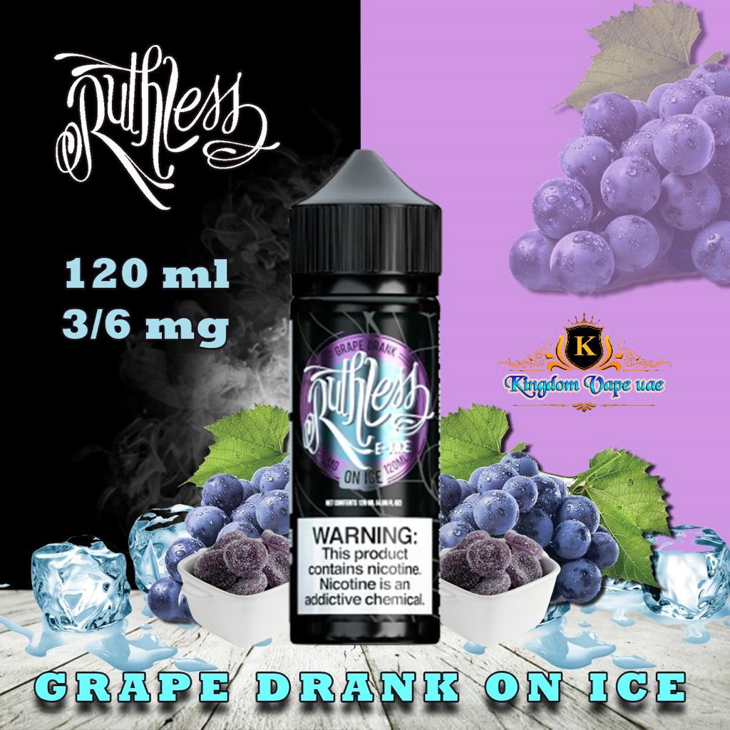 Ruthless Vape E-Juice 120ml 3mg/6mg All Flavor Dubai