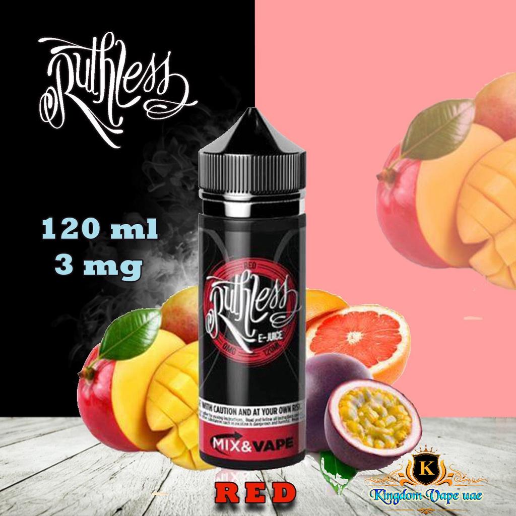 Ruthless Vape E-Juice 120ml 3mg/6mg All Flavor Dubai