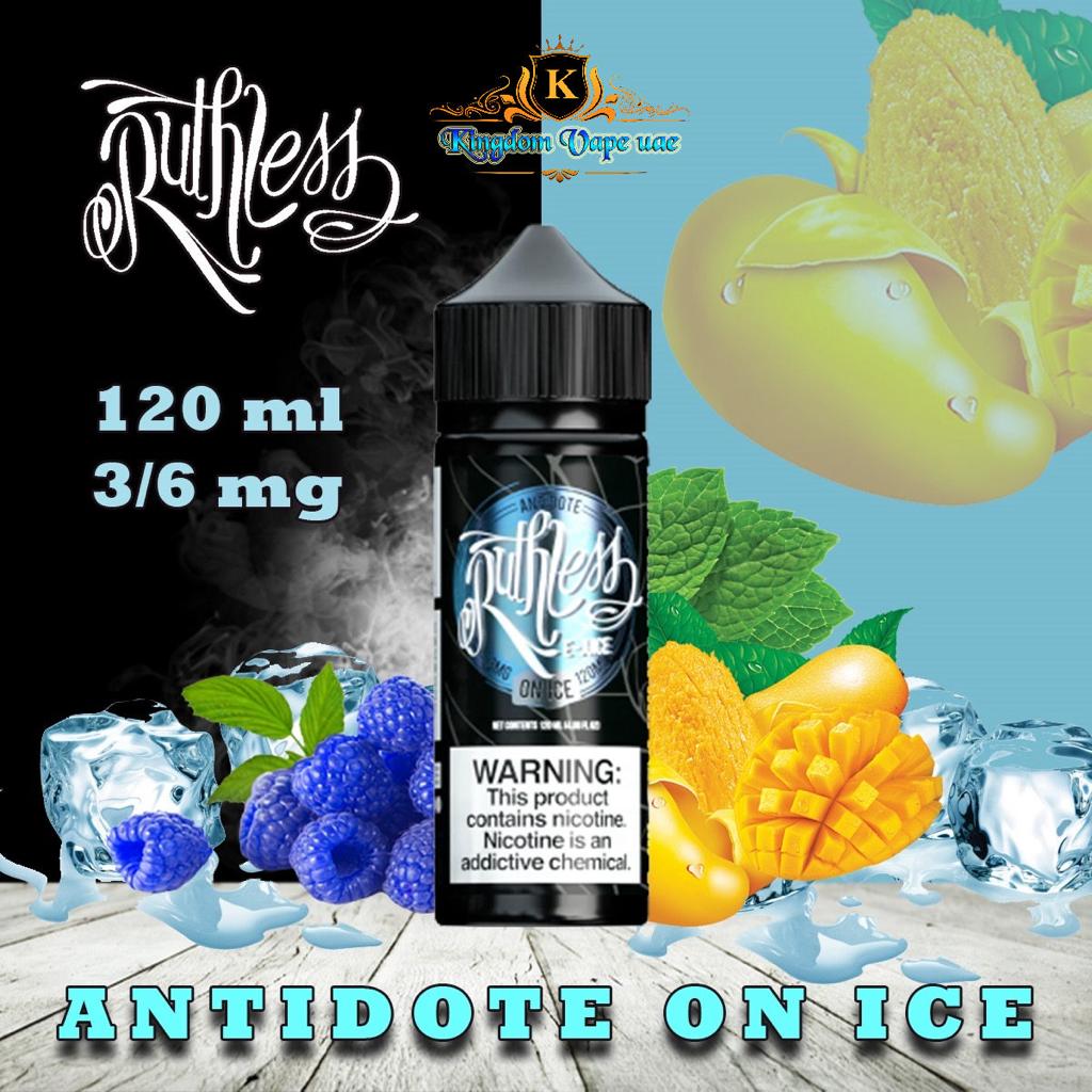 Ruthless Vape E-Juice 120ml 3mg/6mg All Flavor Dubai