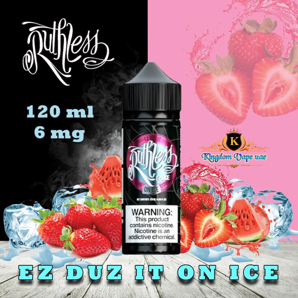 Ruthless Vape E-Juice 120ml 3mg/6mg All Flavor Dubai