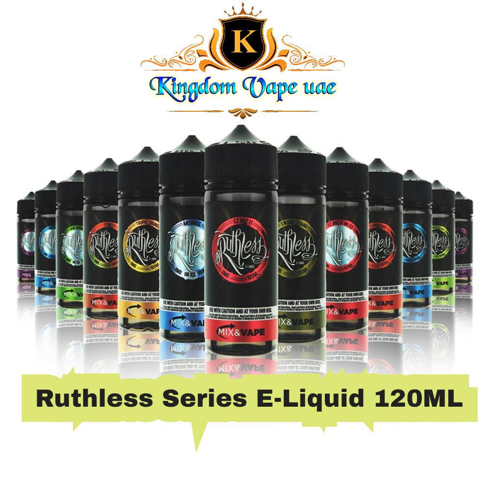 Ruthless Vape E-Juice 120ml 3mg/6mg All Flavor Dubai