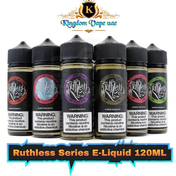 Ruthless Vape E-Juice 120ml 3mg/6mg All Flavor Dubai