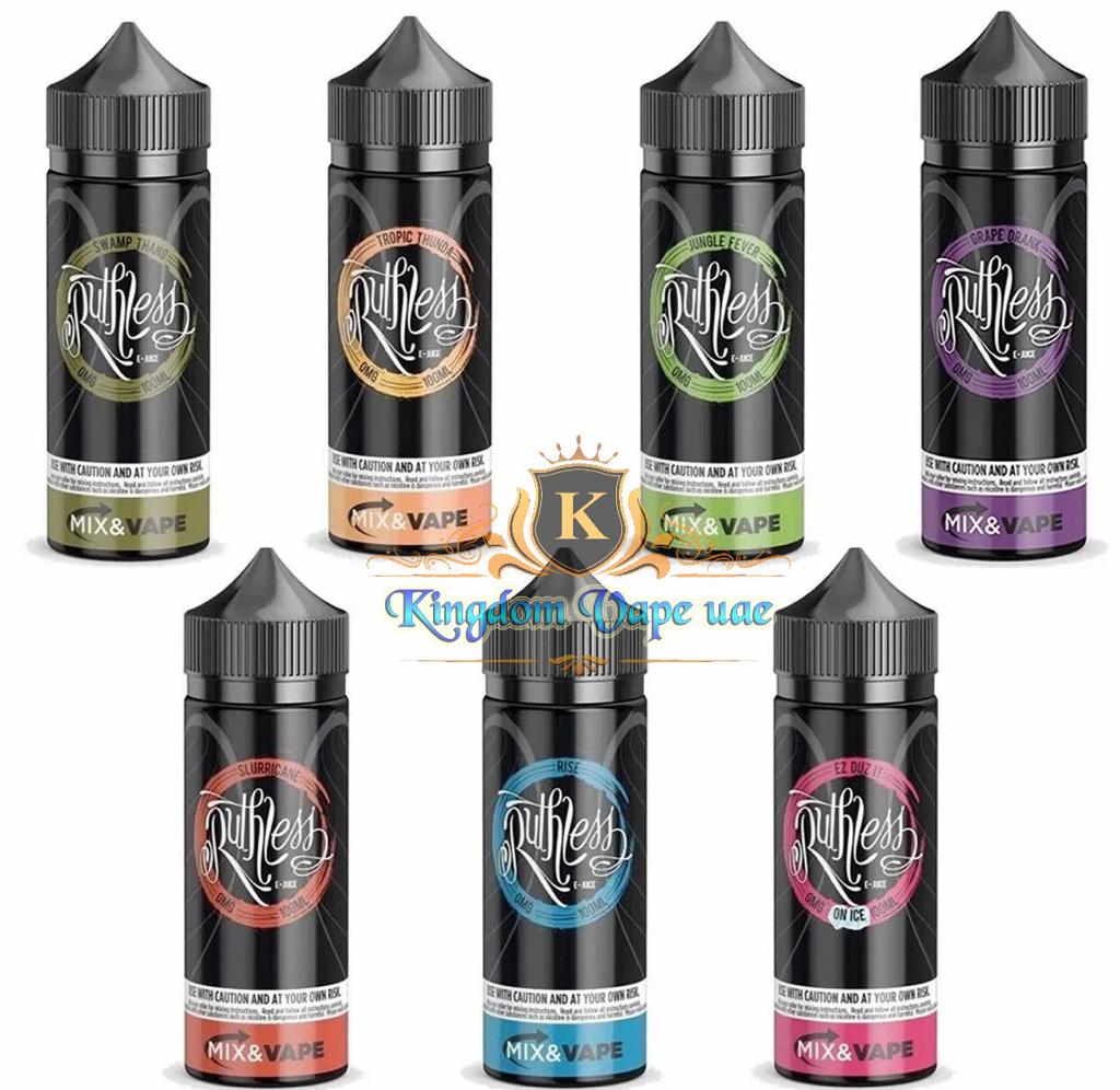 Ruthless Vape E-Juice 120ml 3mg/6mg All Flavor Dubai