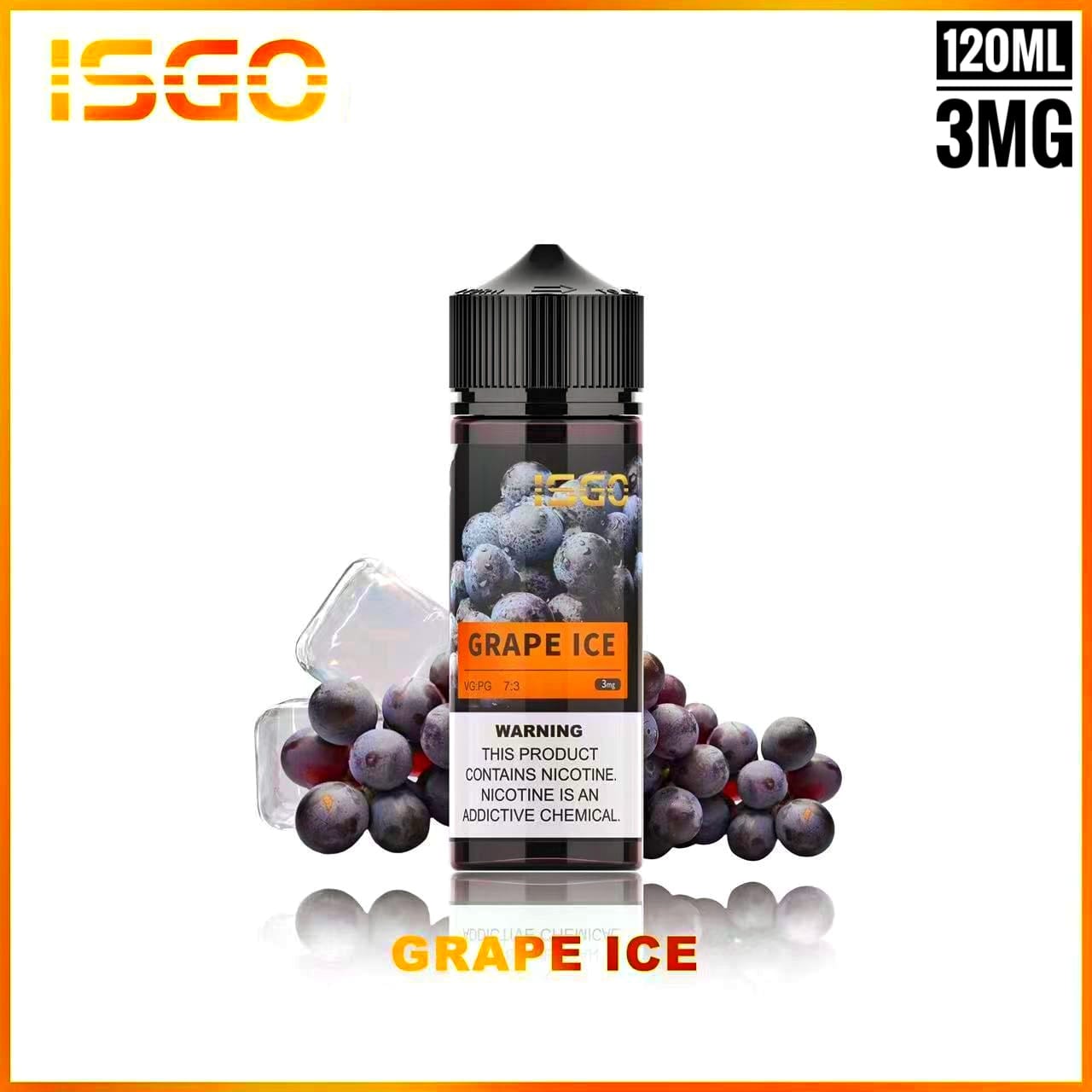 ISGO 120ML E LIQUID 3MG Series|